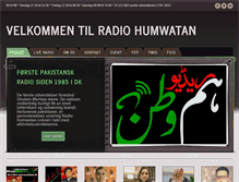 Tablet Screenshot of humwatan.dk